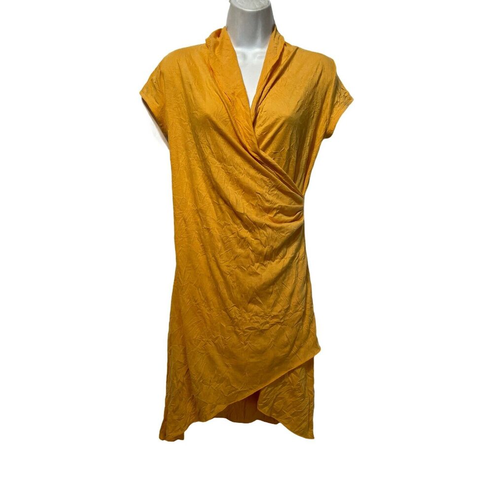 matti mamane womens Size M short sleeve wrap dress